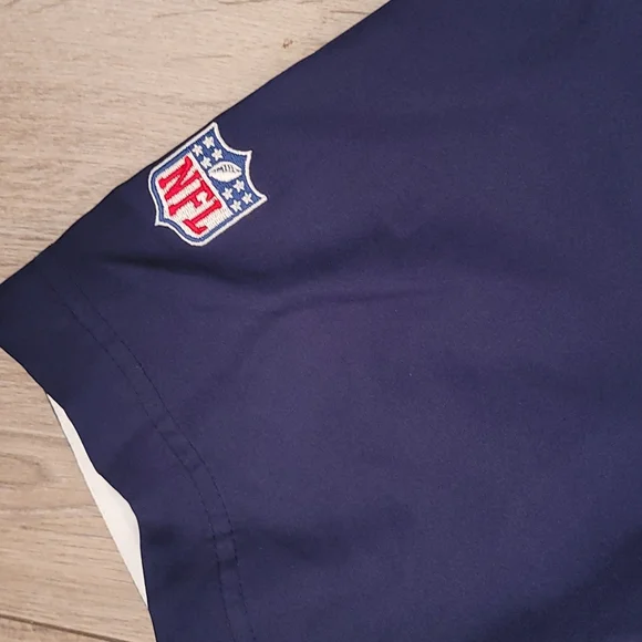 REEBOK ON FIELD Dallas Cowboys NFL Solid Navy Small Short Sleeve Shirt NEW - Picture 5 of 10